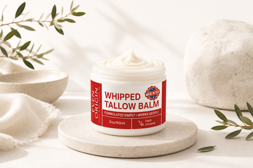 Even Origin Whipped Beef Tallow Balm | Grass-Fed Face & Body Moisturizer